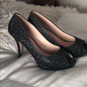 Two Inch Glitter Heels High Hells